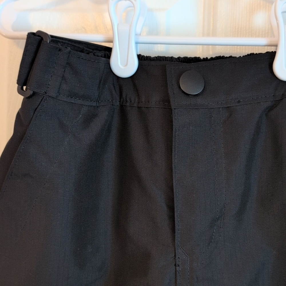 Children's Place Kids Black Adjustable Snow Pants - Picture 3 of 8